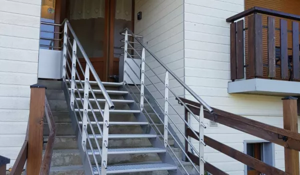 Aménagement extérieur - Escalier inox